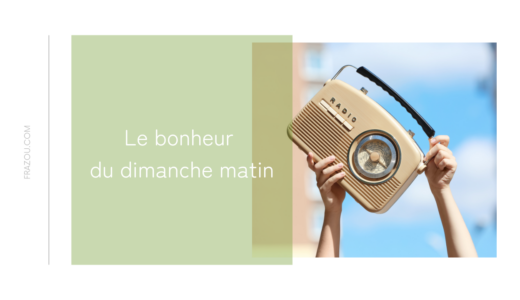 Le bonheur du dimanche matin : merci MAYURIKA